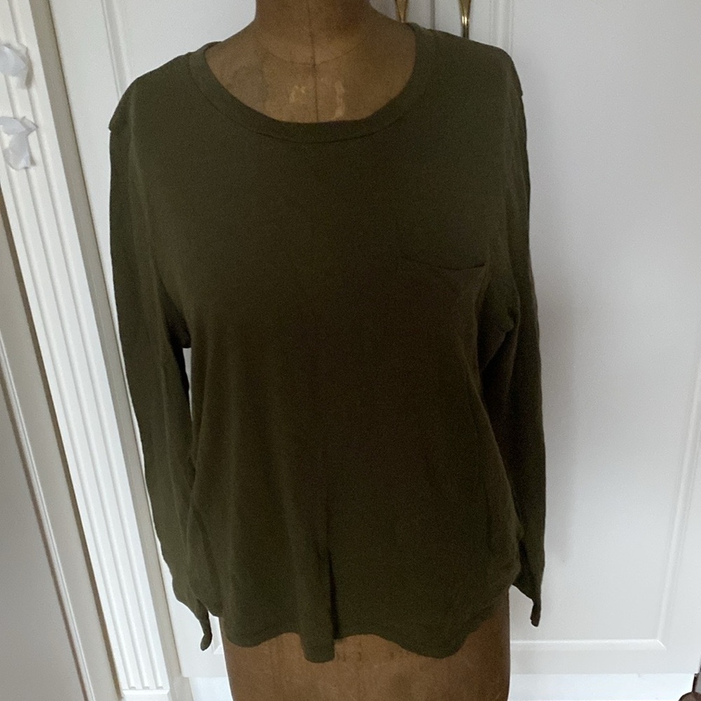 - MADEWELL LONG SLEEVE TEE.